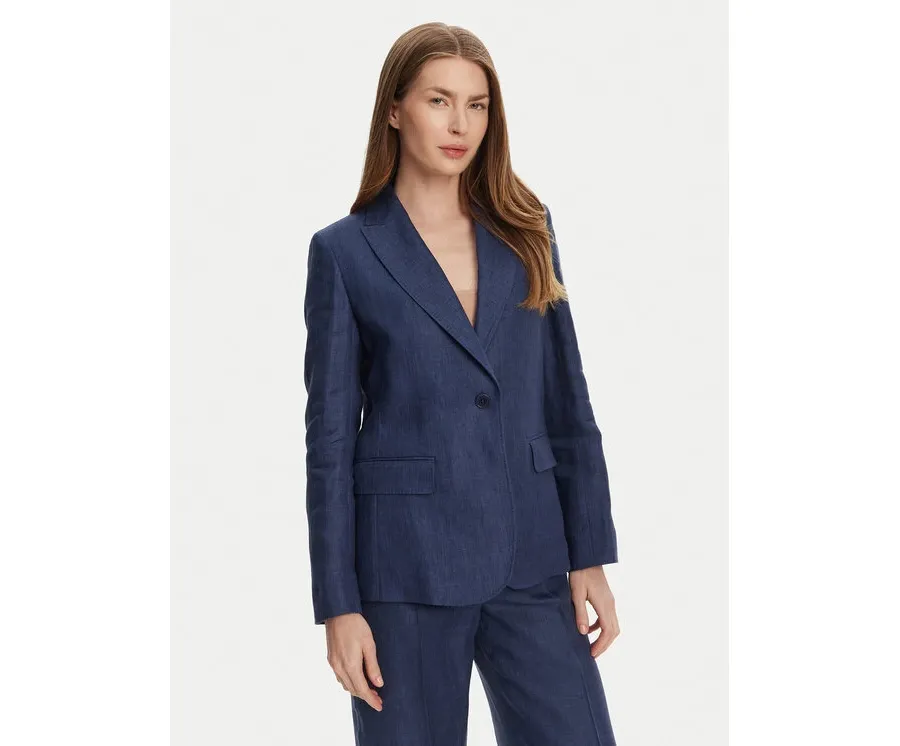 obrazek 1 Weekend Max Mara Marynarka Nalut 2515041012 Granatowy Regular Fit