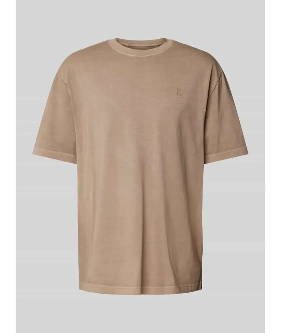 obrazek 1 T-shirt z detalem z logo