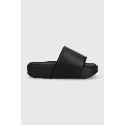 Zdjęcie Y-3 klapki skórzane Slide kolor czarny FZ6403-CZARNY