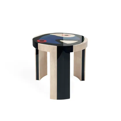 Zdjęcie Designerski stolik w stylu art deco