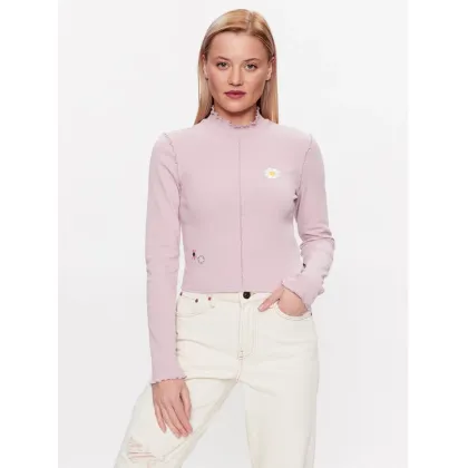 Zdjęcie Vans Bluzka Oversized Floral Ls Top VN00074D Fioletowy Regular Fit