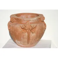 Zdjęcie Ozdobna donica wykonana z włoskiej terakoty - Fornace Masini