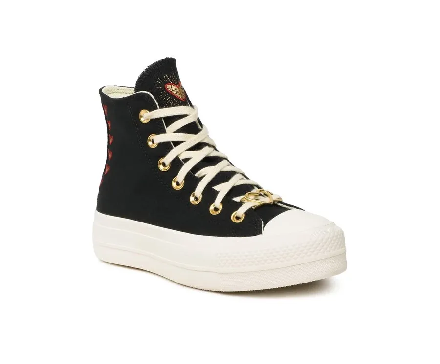 obrazek 1 Converse Trampki Ctas Lift Hi A05138C Czarny