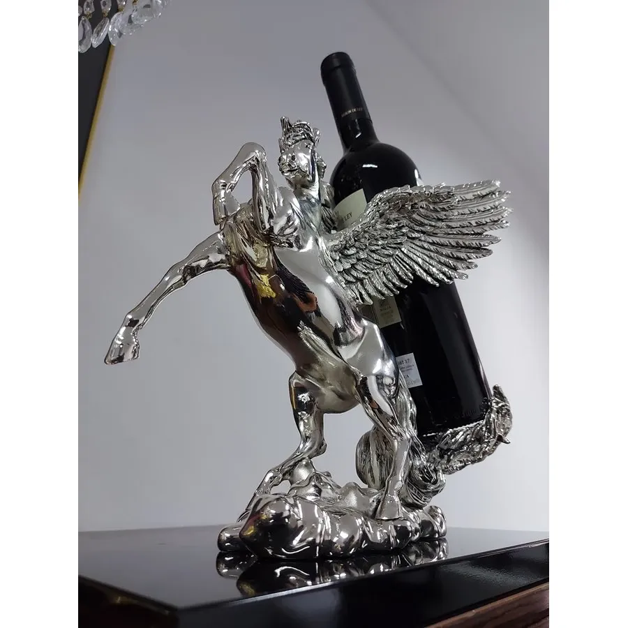 obrazek 10 Figura skrzydlatego konia - podstawka na wino - ArtBe