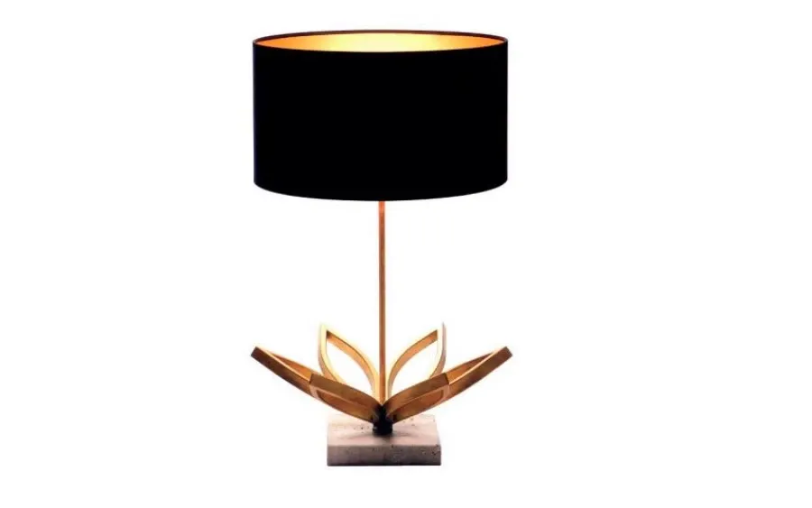 obrazek 1 Stylowa lampa z marmurową podstawą na biurko