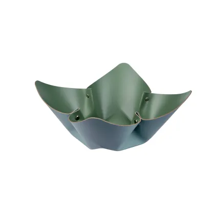 Zdjęcie Misa na owoce Ø35 cm w kształcie kwiatu w kolorze błękitnym