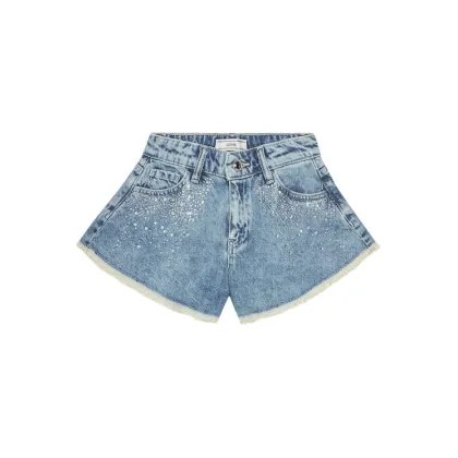 Zdjęcie Guess Szorty jeansowe J5GD42 D45E0 Różowy Regular Fit