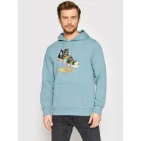 Zdjęcie Converse Bluza Paint Drip Graphic 10022937-A03 Niebieski Regular Fit