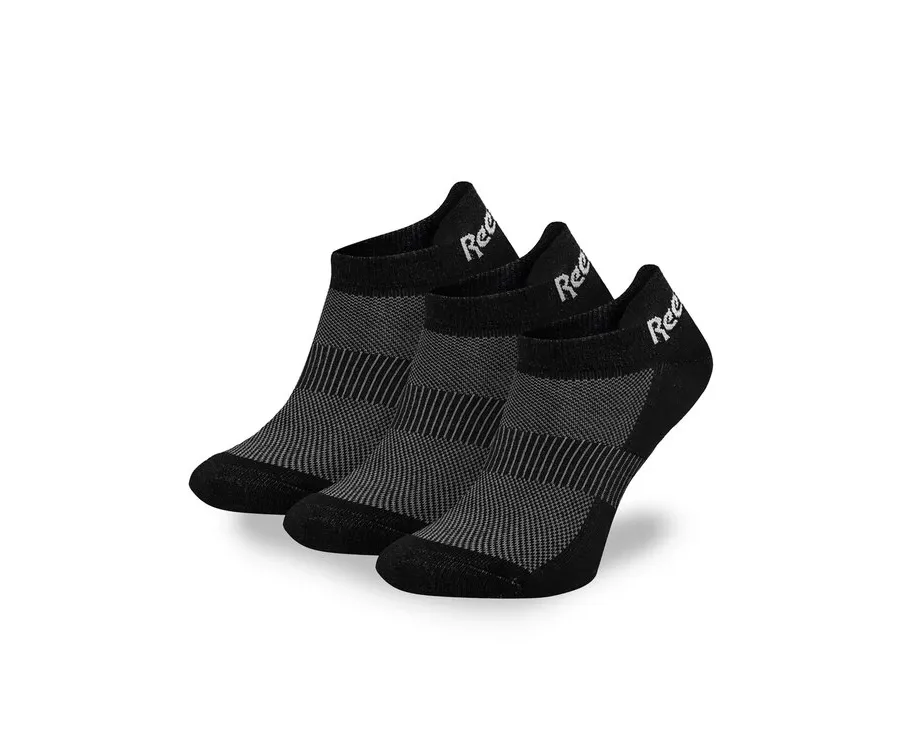 obrazek 1 Reebok Zestaw 3 par niskich skarpet unisex R0356P-SS24 (3-pack) Czarny