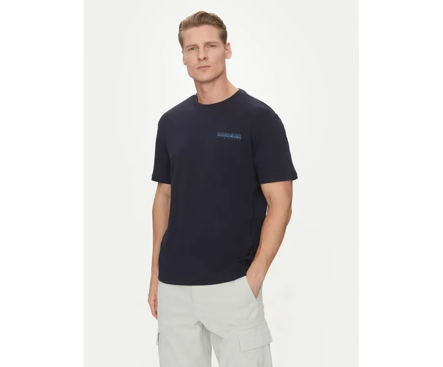 obrazek 1 Napapijri T-Shirt S-Vanni NP0A4IED Granatowy Regular Fit