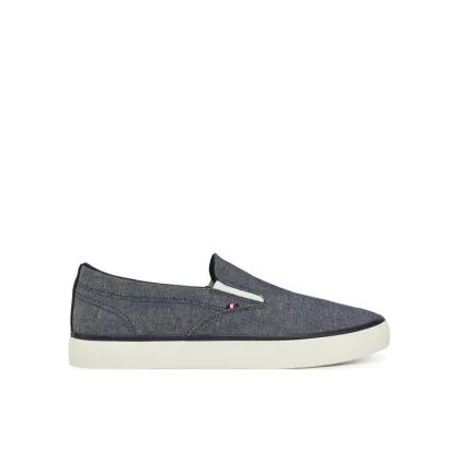 Zdjęcie Tommy Hilfiger Tenisówki Th Hi Vulc Low Slip On Ch FM0FM05390 Niebieski