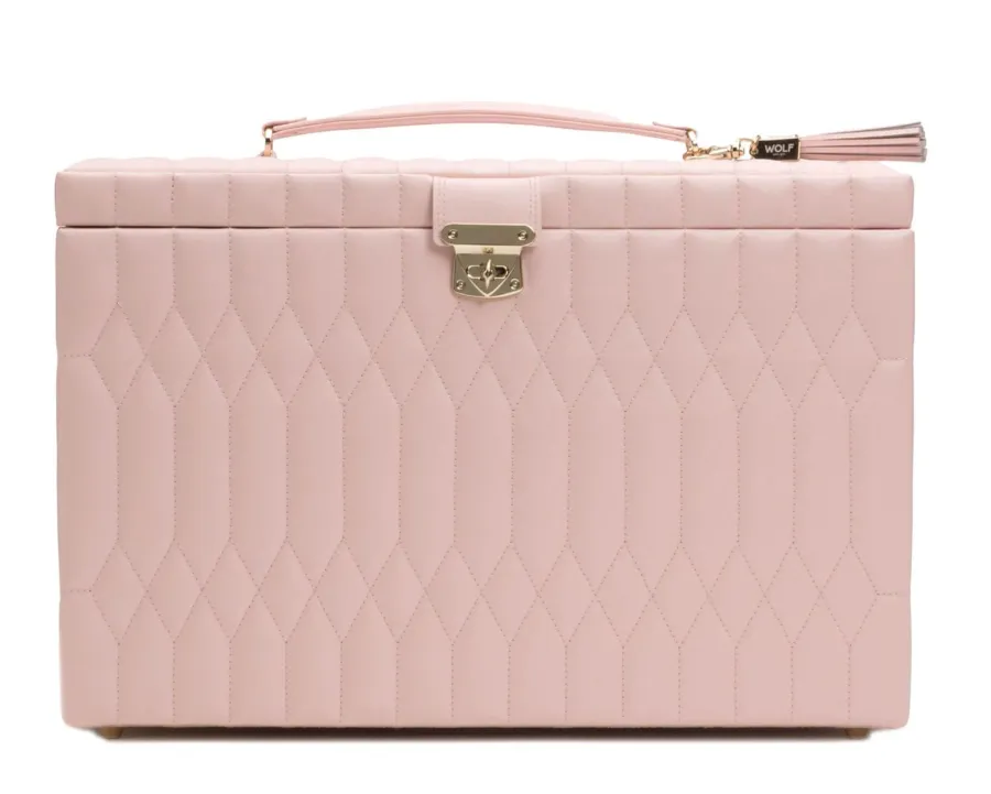 obrazek 2 Pudełko na biżuterię Caroline Extra Large Rose Quartz dla kobiet