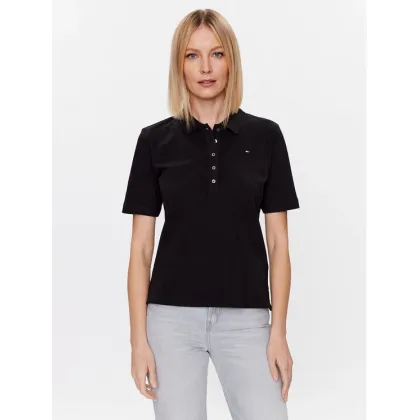 Zdjęcie Tommy Hilfiger Polo Pique WW0WW37820 Czarny Regular Fit