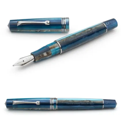 Picture Spectacular blue fountain pen Leonardo