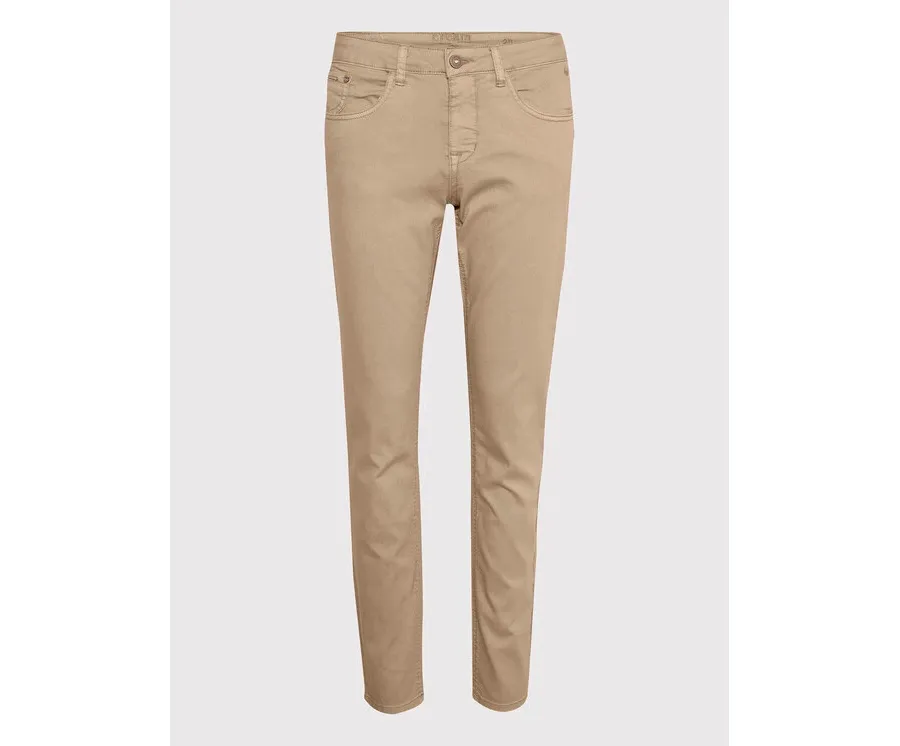 obrazek 1 Cream Spodnie materiałowe Lotte Plain Twill 10606565 Beżowy Regular Fit