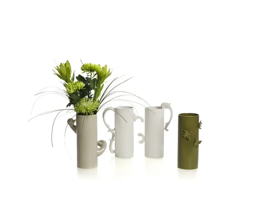 obrazek 4 Włoski ceramiczny wazon na nowoczesne stoły - Rebirth Ceramics