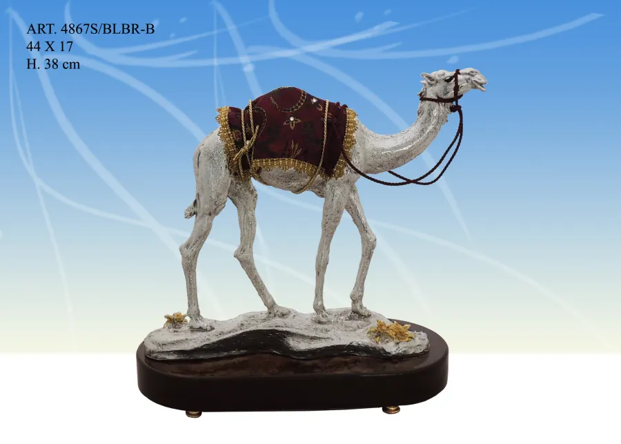 obrazek 1 Stylowa figura białego wielbłąda