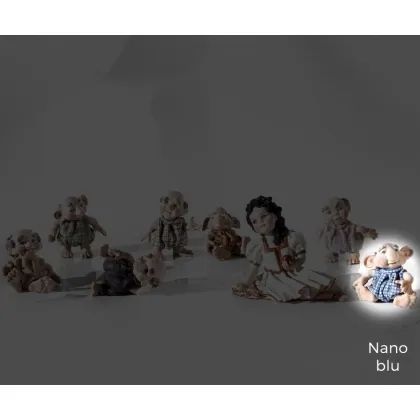 Zdjęcie Porcelanowy niebieski karzeł - Sibania