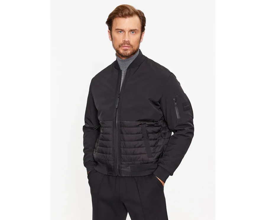 obrazek 1 Calvin Klein Kurtka bomber K10K111802 Czarny Regular Fit