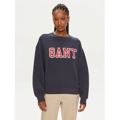 Zdjęcie Gant Bluza Logo 4200840 Granatowy Relaxed Fit