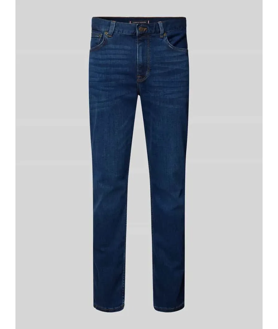 obrazek 1 Tommy Hilfiger Jeansy Denton MW0MW39034 Granatowy Straight Fit