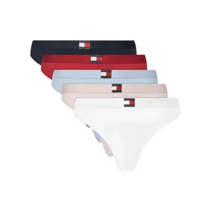 Zdjęcie Tommy Hilfiger Komplet 5 par stringów UW0UW05751 Kolorowy