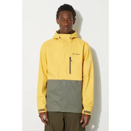 Zdjęcie Columbia kurtka outdoorowa Hikebound kolor żółty 1988621-839