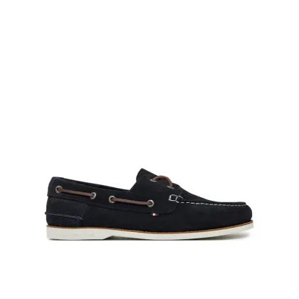 Zdjęcie Tommy Hilfiger Półbuty Th Boat Shoe Core Suede FM0FM05387 Granatowy