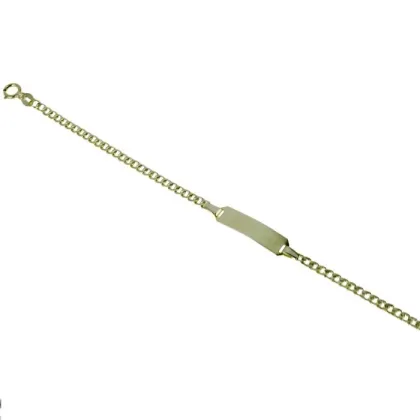 Zdjęcie Bransoletka talerzowa z łańcuszkiem dla dziecka