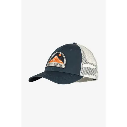 Zdjęcie Fjallraven czapka z daszkiem  Badge kolor granatowy z aplikacją F78152-560