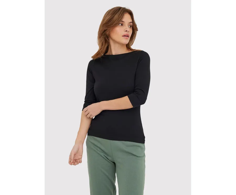 obrazek 1 Vero Moda Bluzka Panda 10274133 Czarny Regular Fit