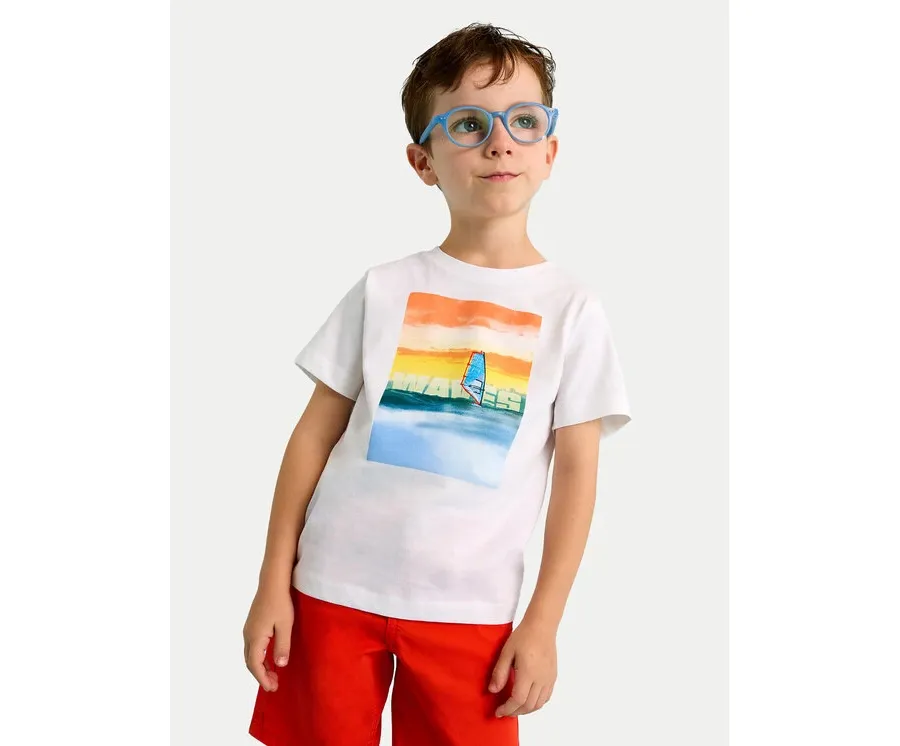 obrazek 1 Mayoral Komplet 2 t-shirtów 3049 Kolorowy Regular Fit