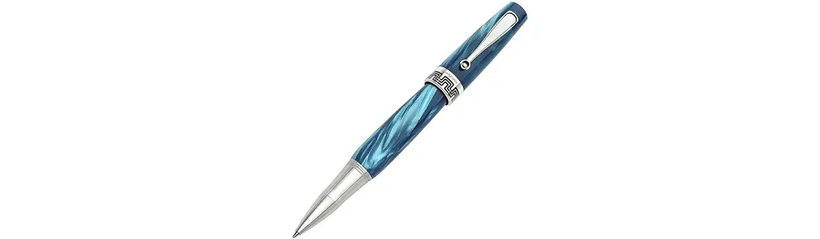 obrazek 2 Kobiecy Turkus Celluloid Pióro kulkowe Miya Montegrappa