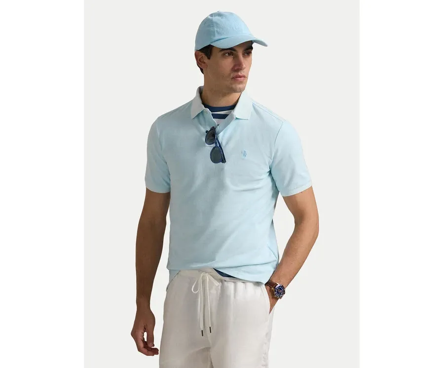 obrazek 1 Polo Ralph Lauren Polo 710969626002 Błękitny Custom Slim Fit