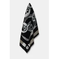 Zdjęcie Carhartt WIP apaszka Charms Belt Bandana kolor czarny wzorzysta I034349.2PJXX