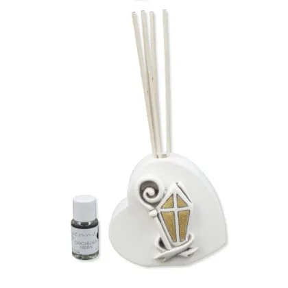 Picture Diffuser with a representation of episcopal attributes and black orchid perfume 15 ml