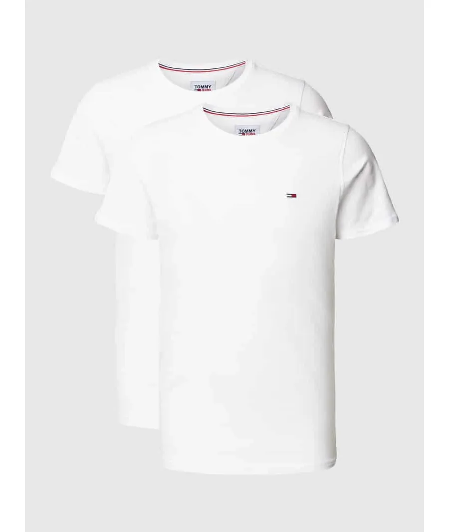 obrazek 1 Tommy Jeans Komplet 2 t-shirtów DM0DM15381 Biały Slim Fit