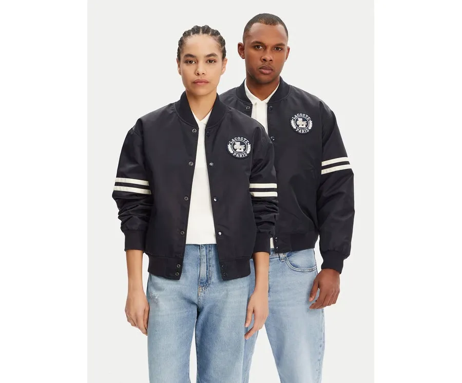 obrazek 1 Lacoste Kurtka bomber BH3441 Granatowy Regular Fit