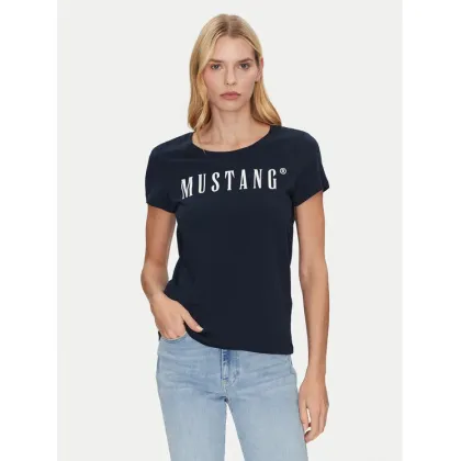 Zdjęcie Mustang T-Shirt Alma 1013933 Granatowy Regular Fit