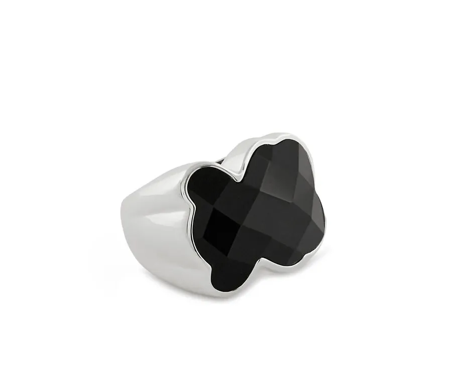 obrazek 1 TOUS Pierścionek Icon Color 1000217912 Czarny