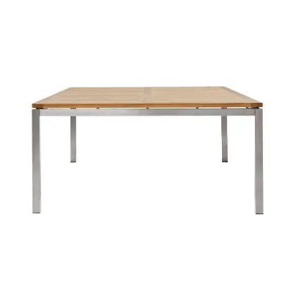 Zdjęcie Kwadratowy stół do jadalni Berbeda o minimalistycznym kształcie