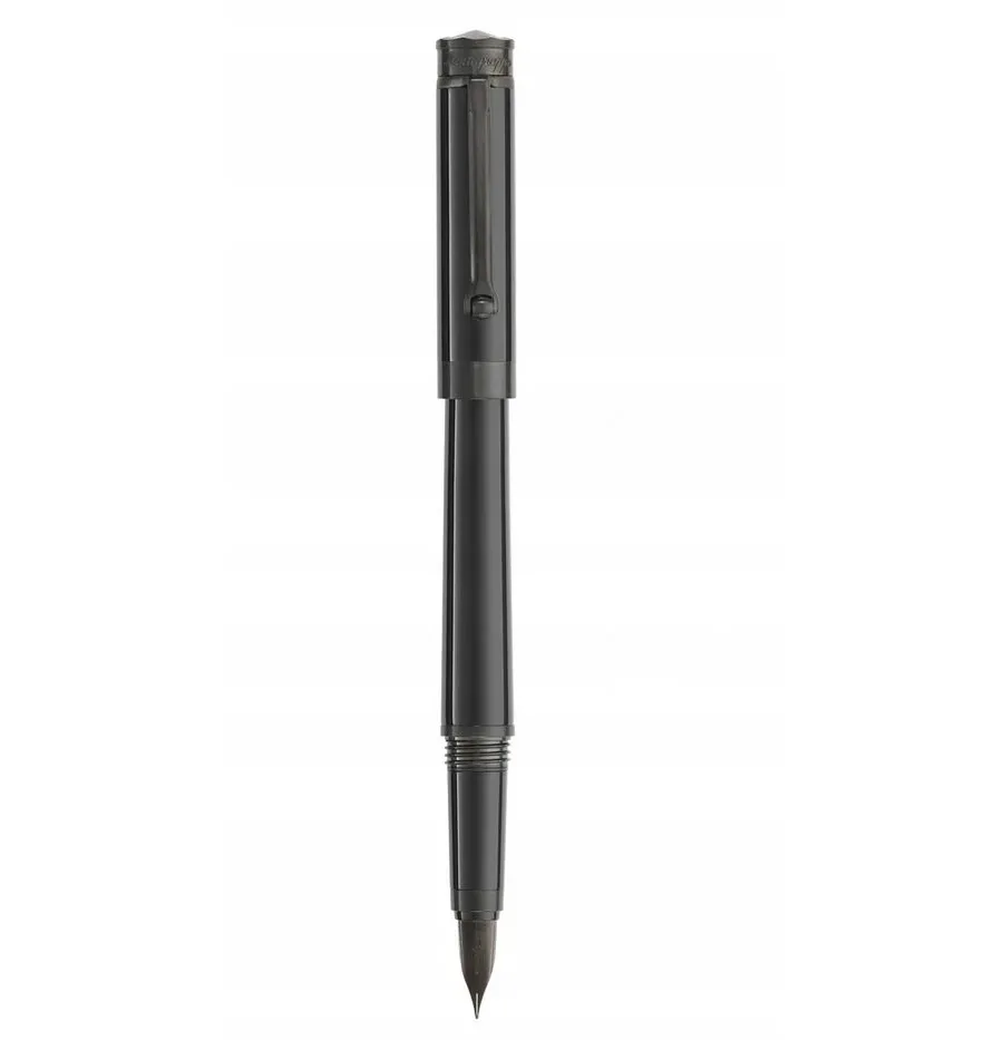 obrazek 1 Piękne pióro wieczne Parola Slim Stealth Black - Montegrappa