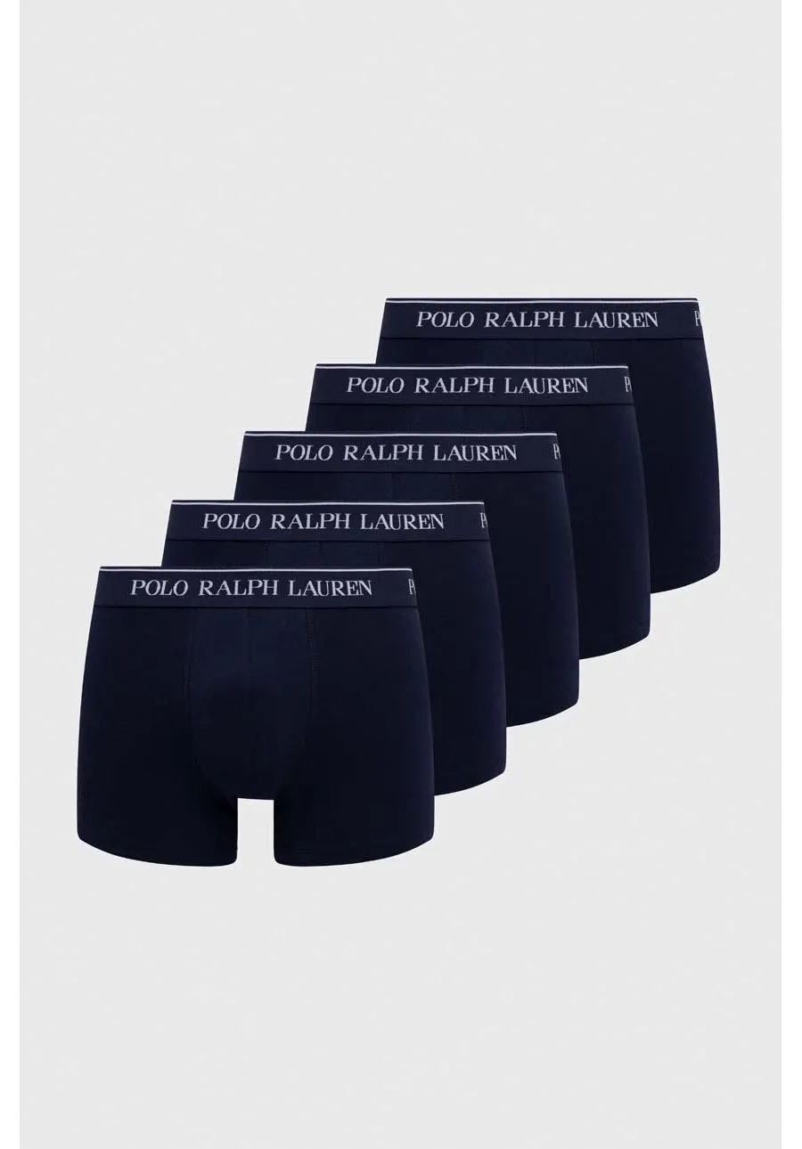 obrazek 1 Polo Ralph Lauren bokserki 5-pack męskie kolor granatowy 714864292