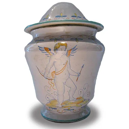 Picture An elegant ceramic vase from the 20th century