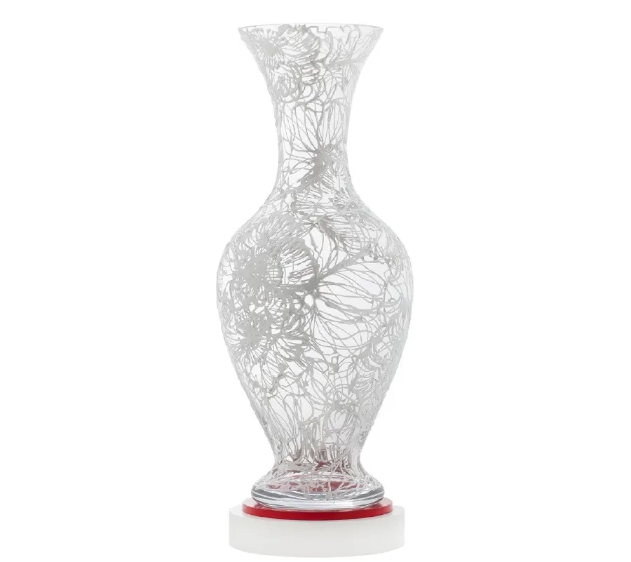 picture 1 Silver, crystal vase - Astra Argenti