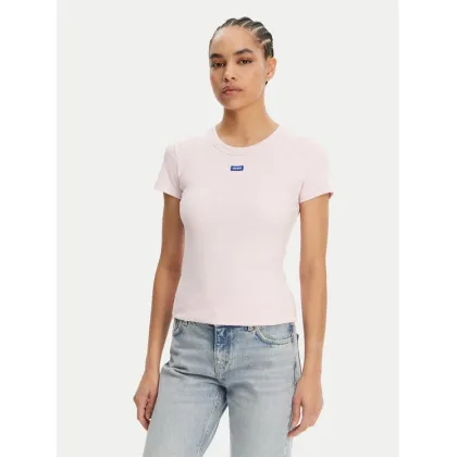 Zdjęcie HUGO T-Shirt Easy 50523924 Różowy Slim Fit