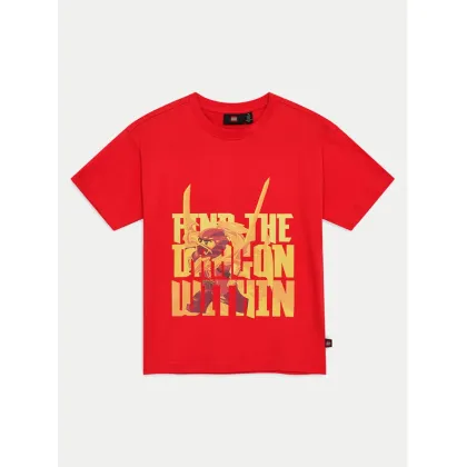 Zdjęcie LEGO T-Shirt Ninjago 12011416 Czerwony Regular Fit