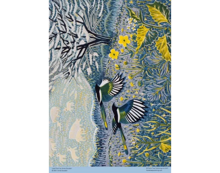 obrazek 3 Puzzle dla dorosłych Annie Soudain: Późny mróz - Flame Tree Publishing