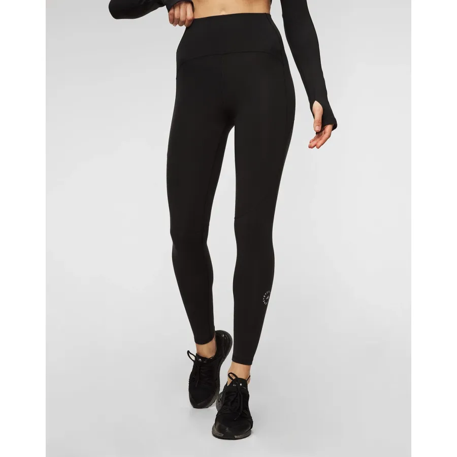 obrazek 1 Czarne Leginsy Damskie Stella Mccartney Asmc Tst 7/8 Adidas by Stella McCartney