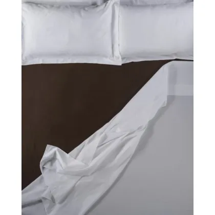 Zdjęcie Włoskie prześcieradło Ontano z satyny bawełnianej